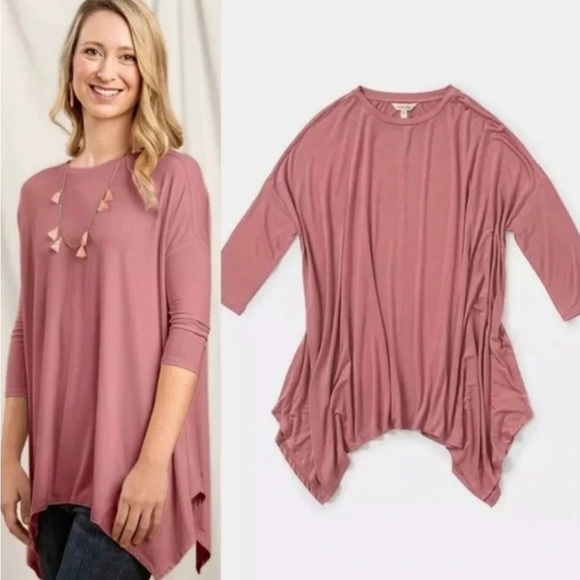 Matilda Jane Long Car Ride Jersey Top Dolman Size Large - Picture 1 of 2